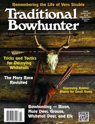 Traditional Bowhunter Magazine issue Oct/Nov 2013