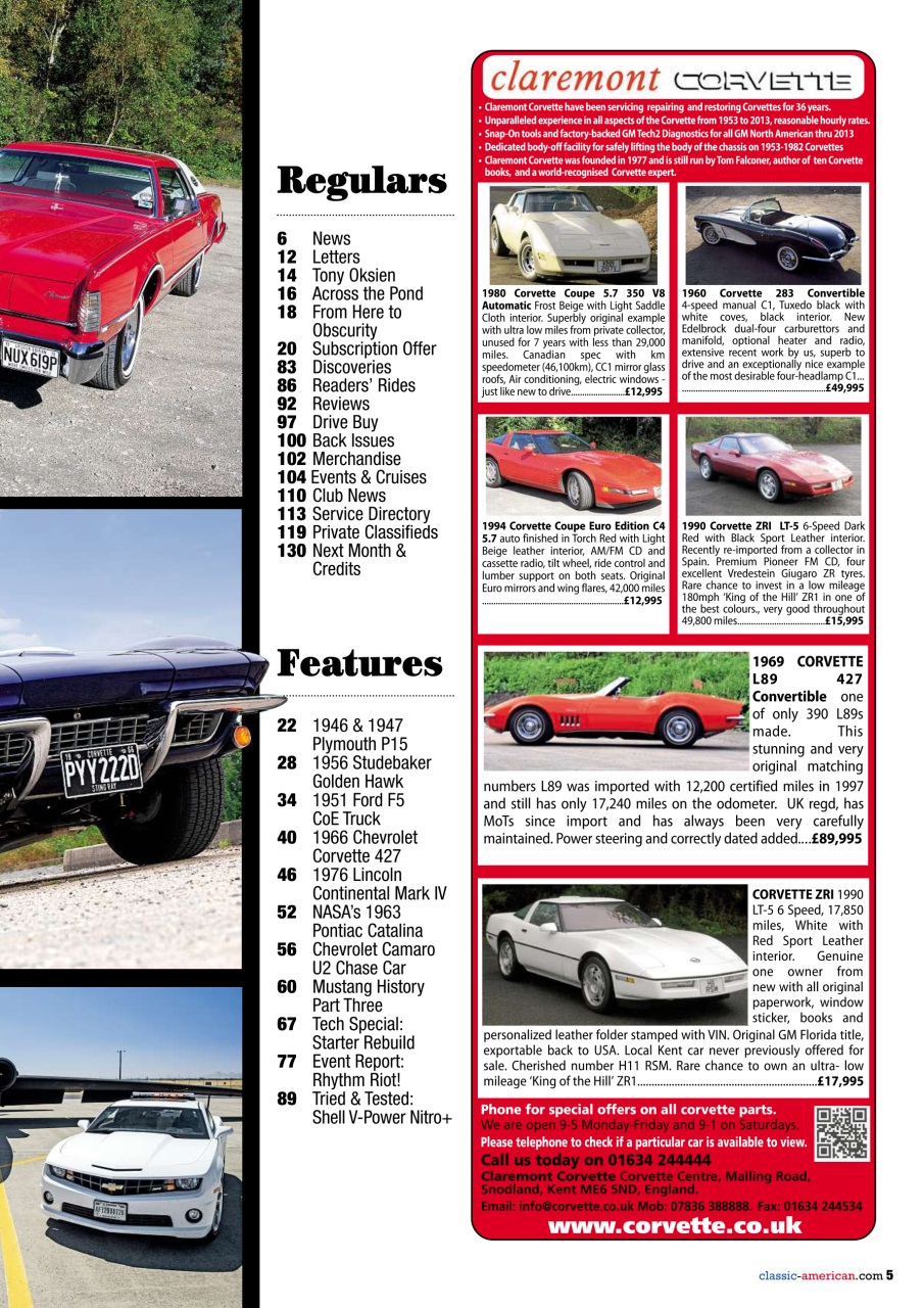 Classic American Magazine Preview Pages