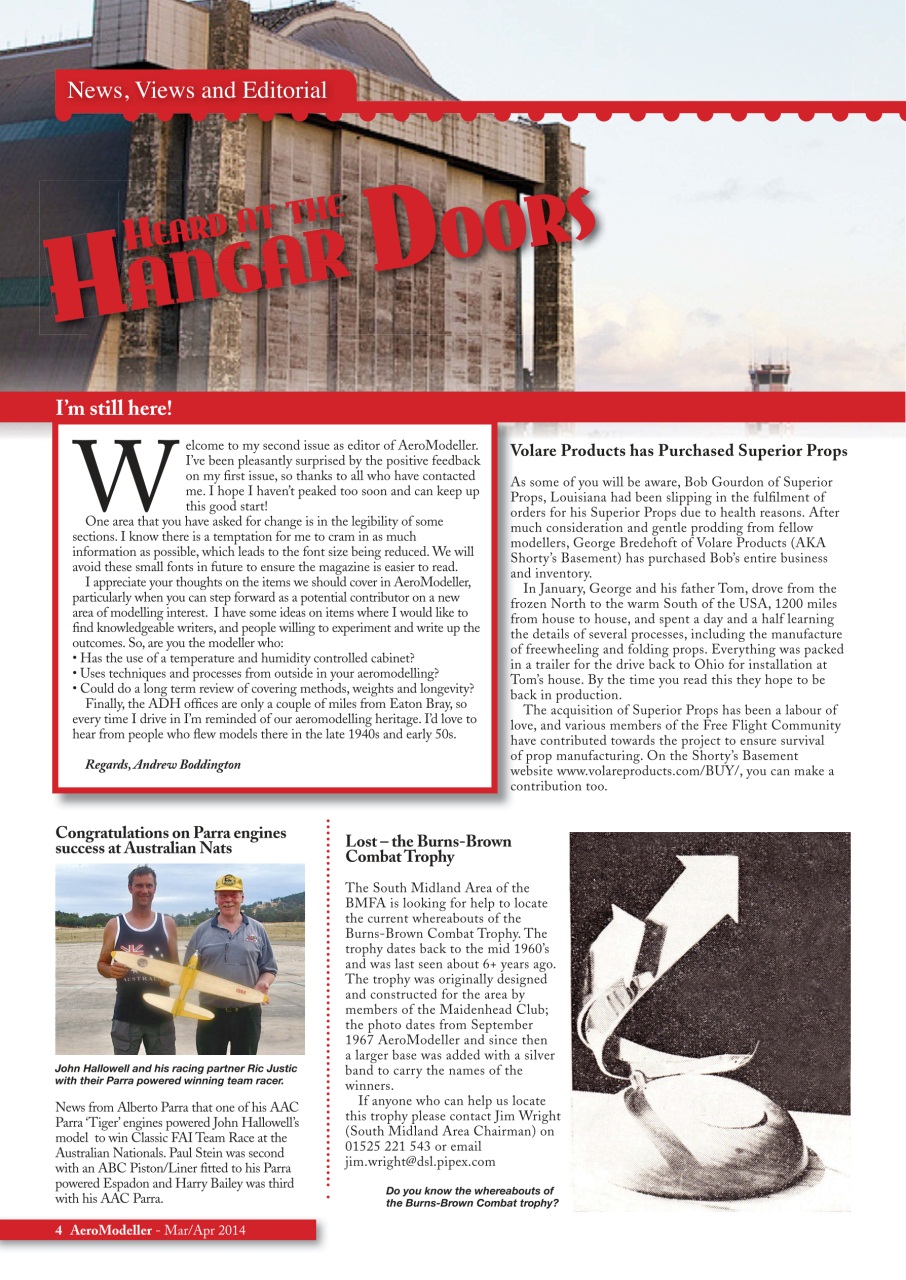 AeroModeller Preview Pages