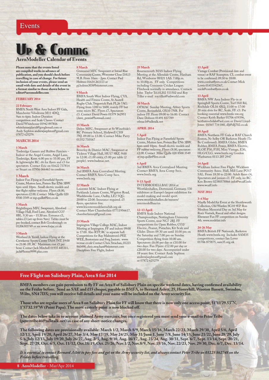 AeroModeller Preview Pages