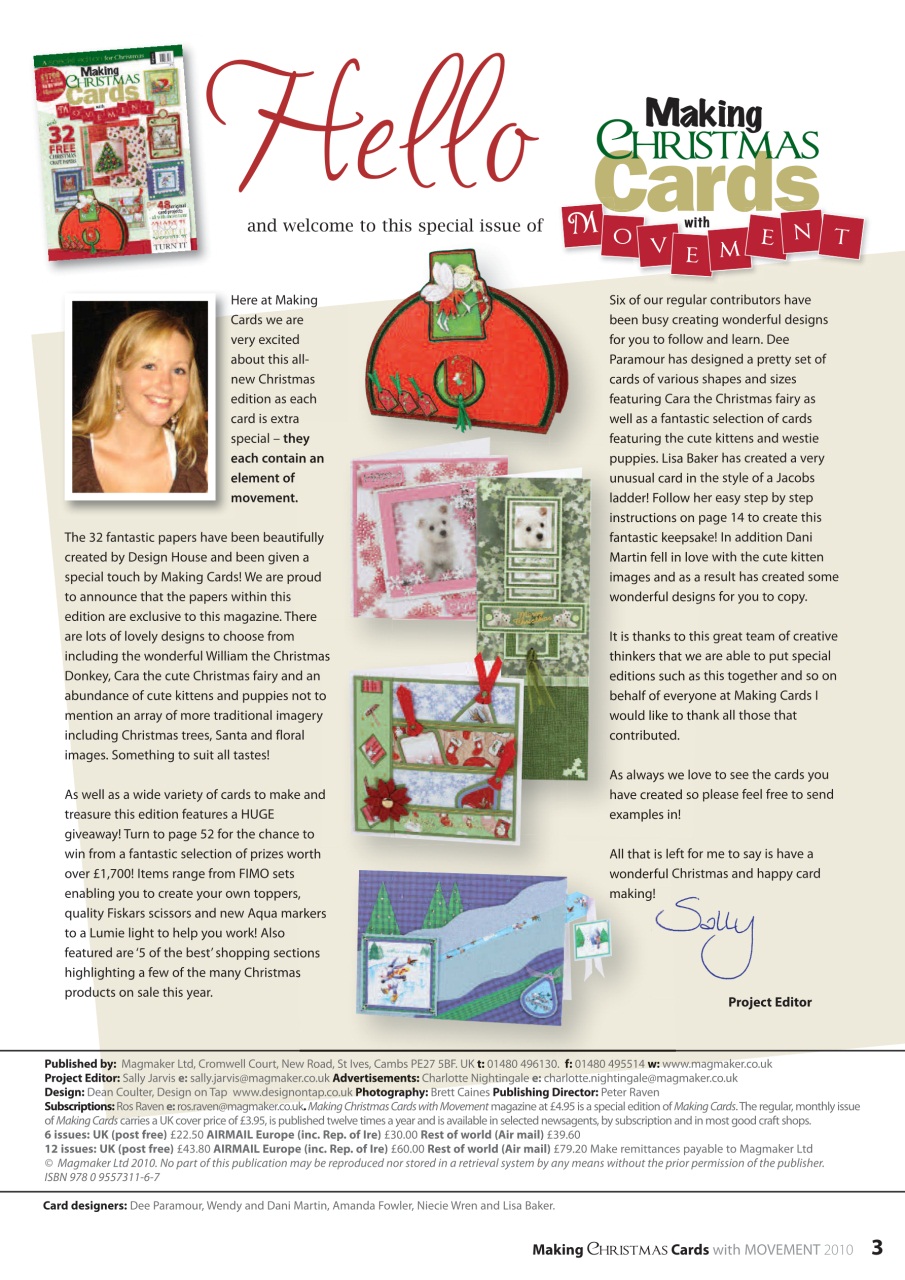 Making Cards & Papercraft Preview Pages