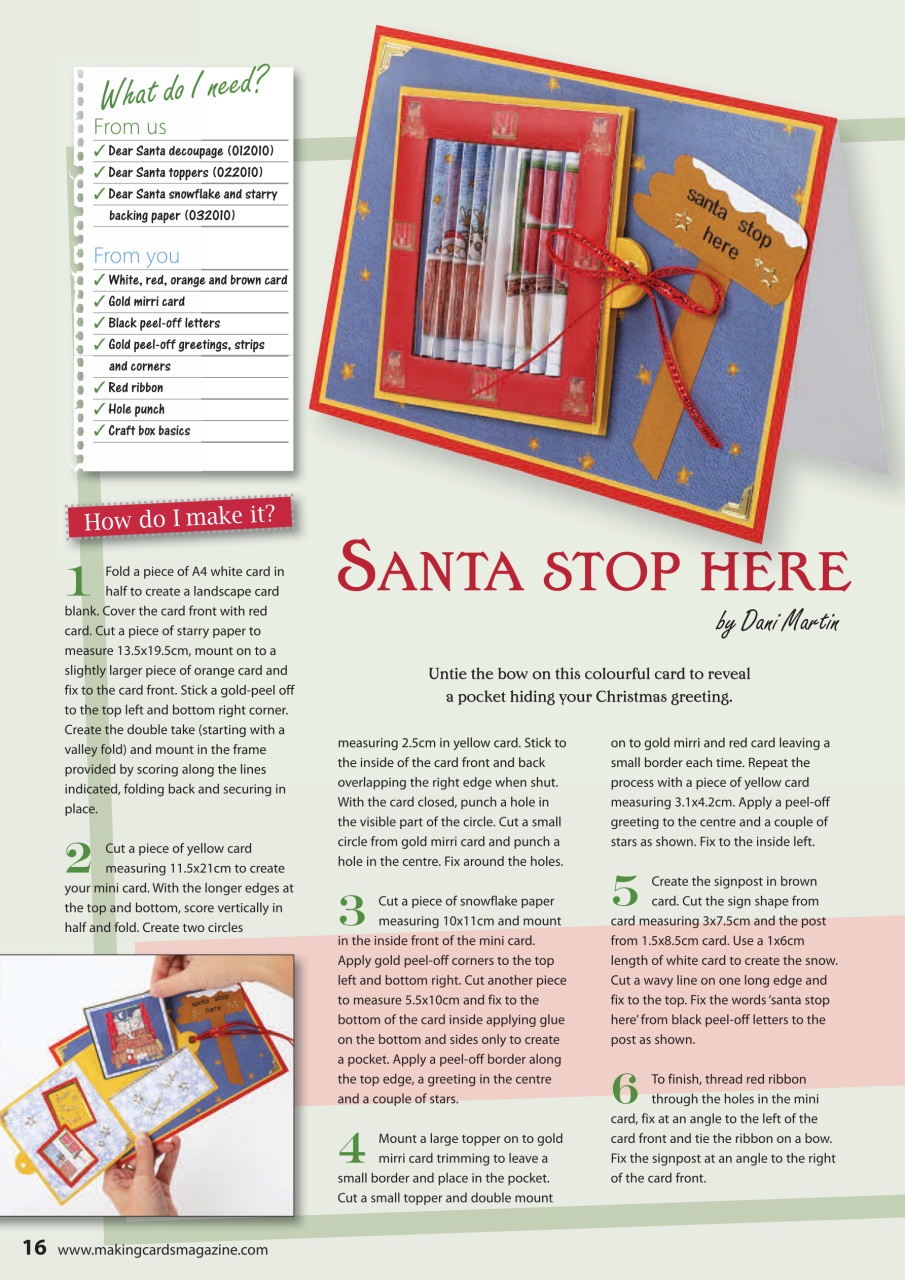 Making Cards & Papercraft Preview Pages