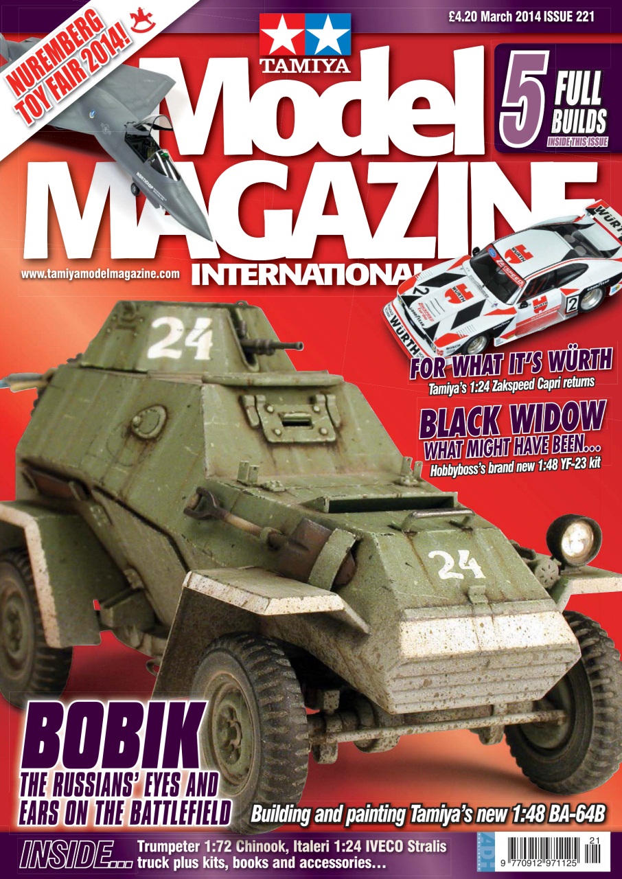 Tamiya Model Magazine Preview Pages