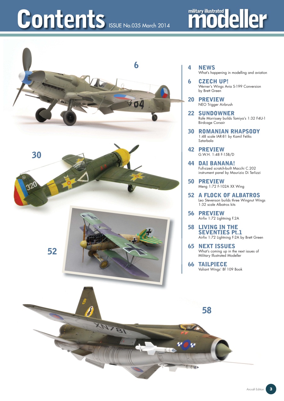 MIM: Aircraft Edition Preview Pages