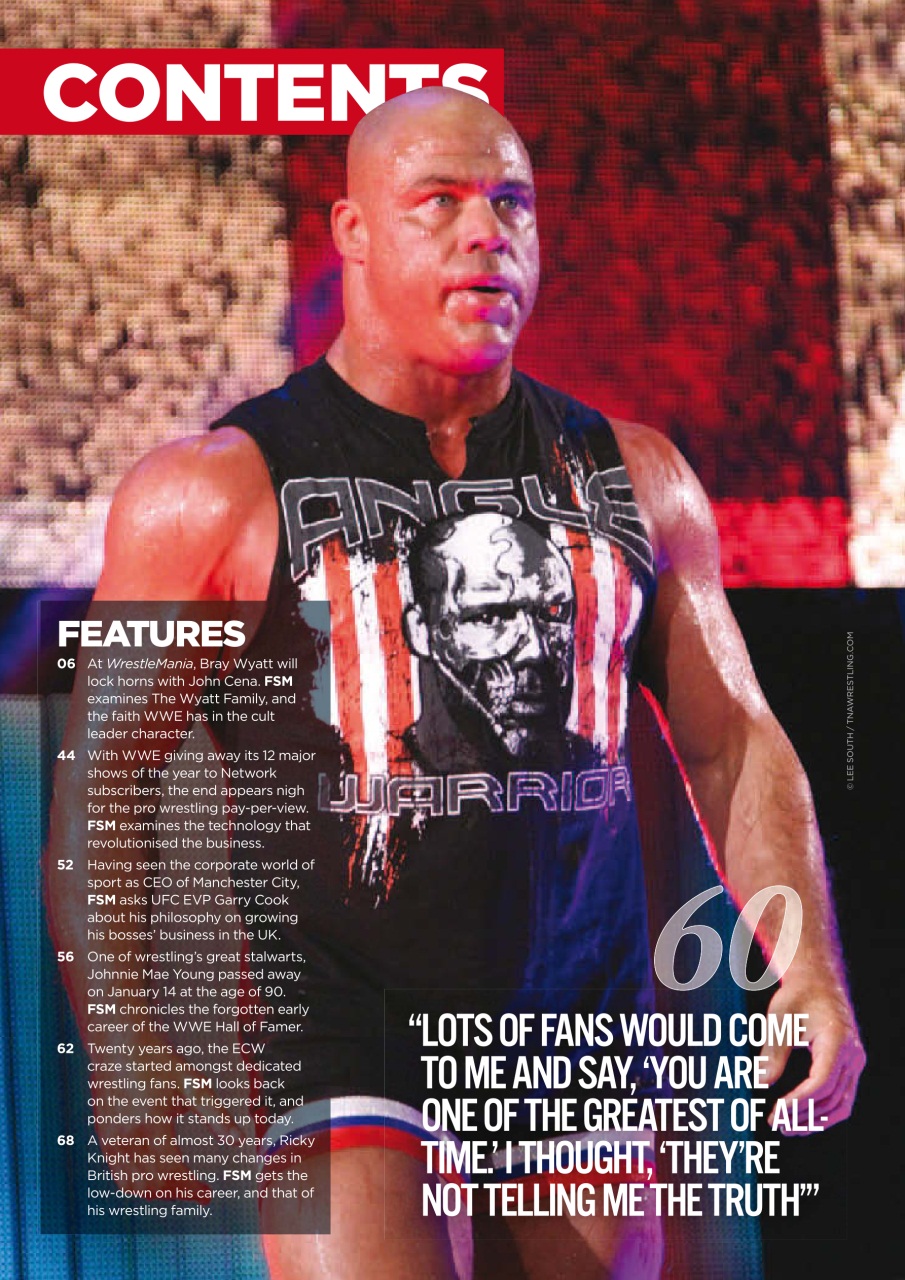 Wrestletalk Magazine Preview Pages