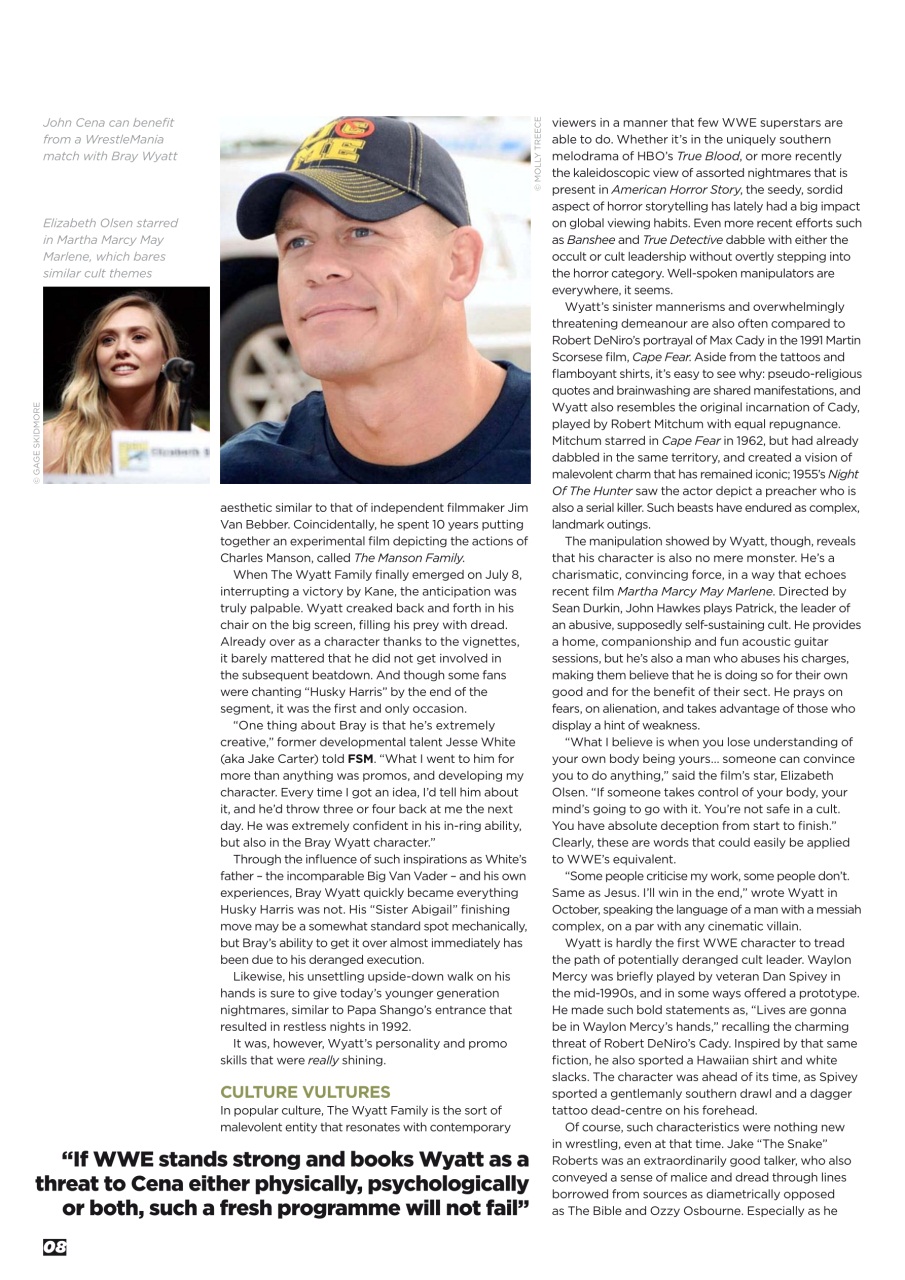 Wrestletalk Magazine Preview Pages