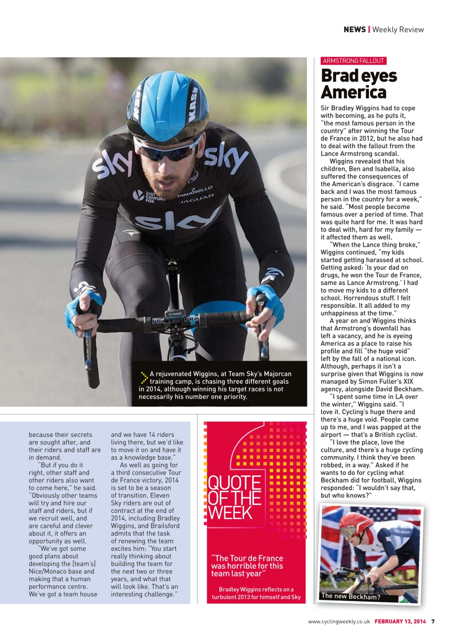 Cycling Weekly Preview Pages