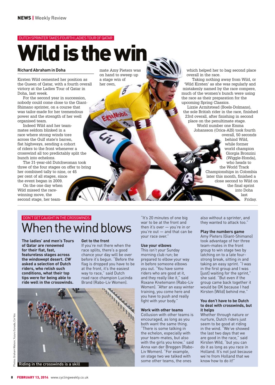 Cycling Weekly Preview Pages