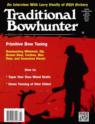 Traditional Bowhunter Magazine issue Feb/Mar 2013