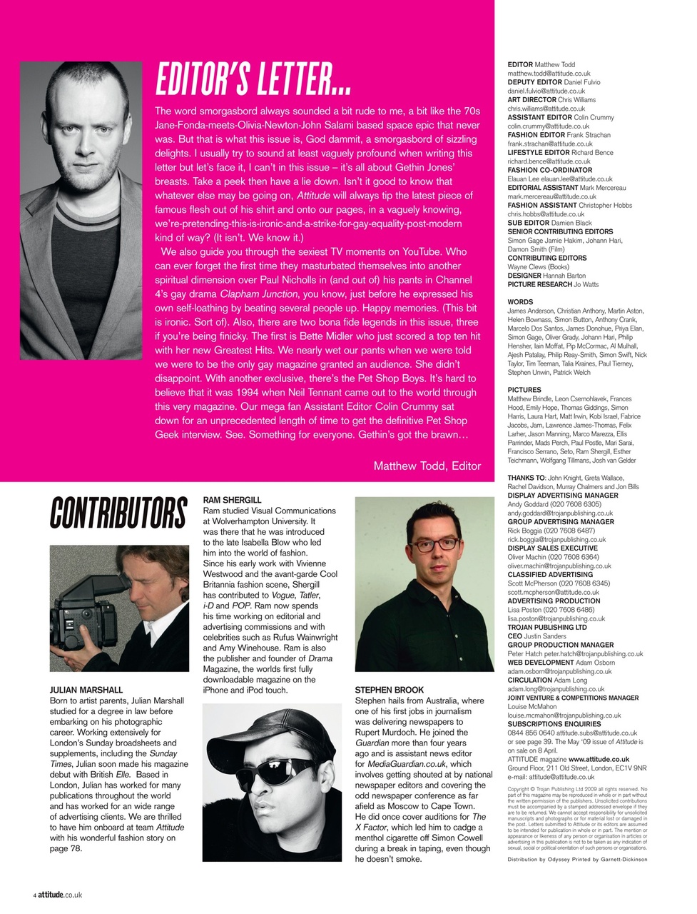 Attitude Preview Pages