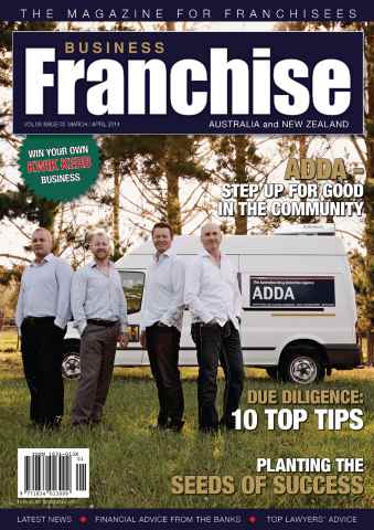 Business Franchise Australia&NZ issue March / April 2014