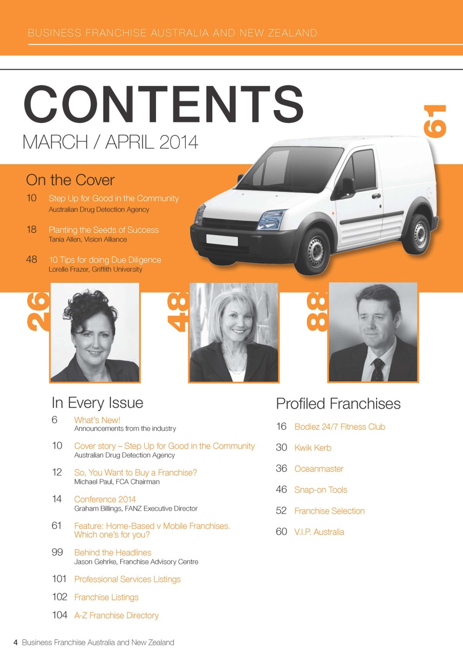 Business Franchise Australia&NZ Preview Pages