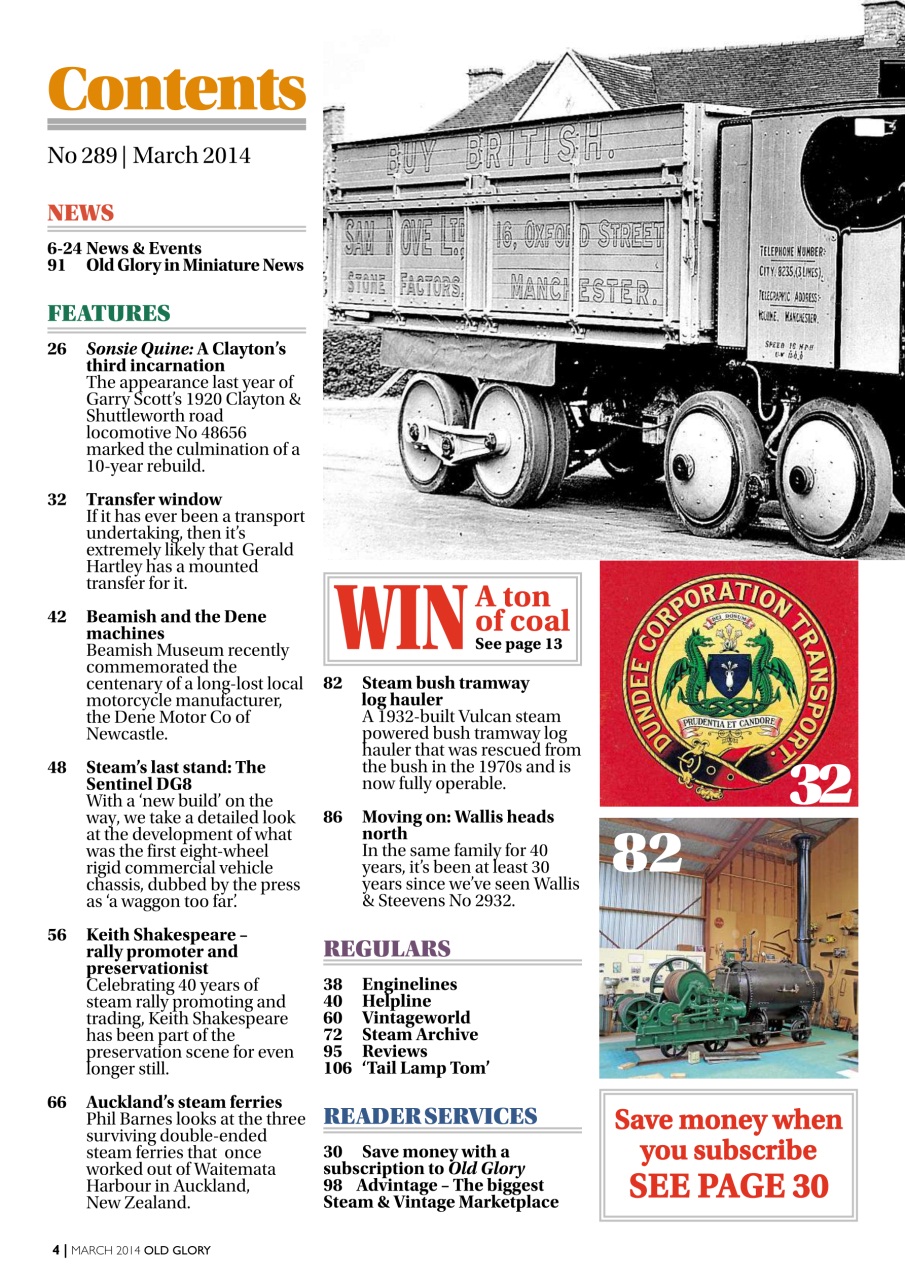 Old Glory Magazine Preview Pages