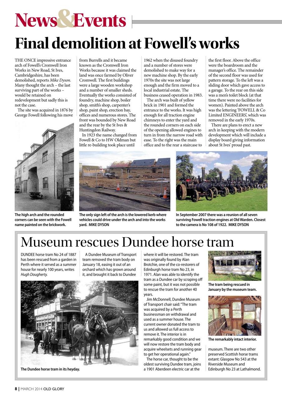 Old Glory Magazine Preview Pages