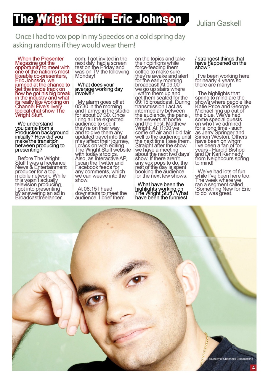 The Presenter Preview Pages