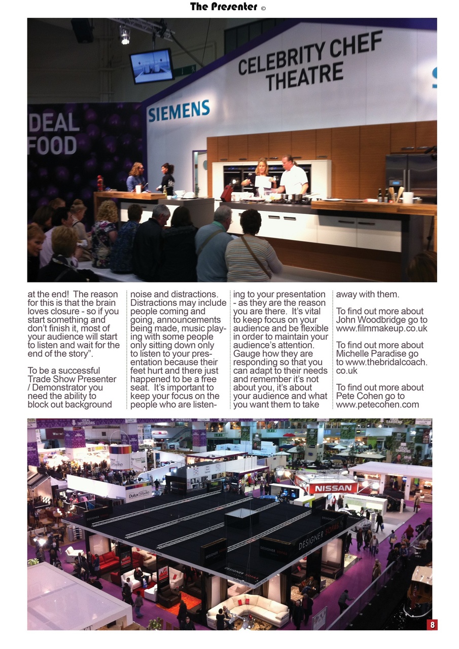 The Presenter Preview Pages