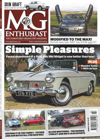 MG Enthusiast issue Vol.44 No.3 Simple Pleasures
