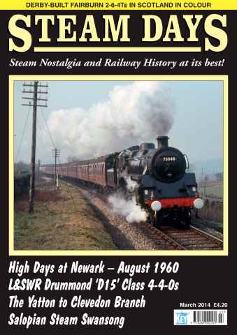 Steam Days issue March 2014