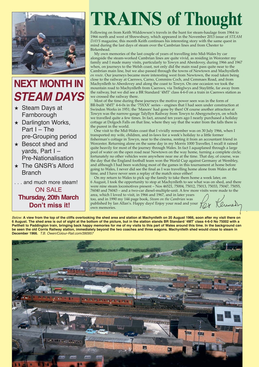 Steam Days Preview Pages