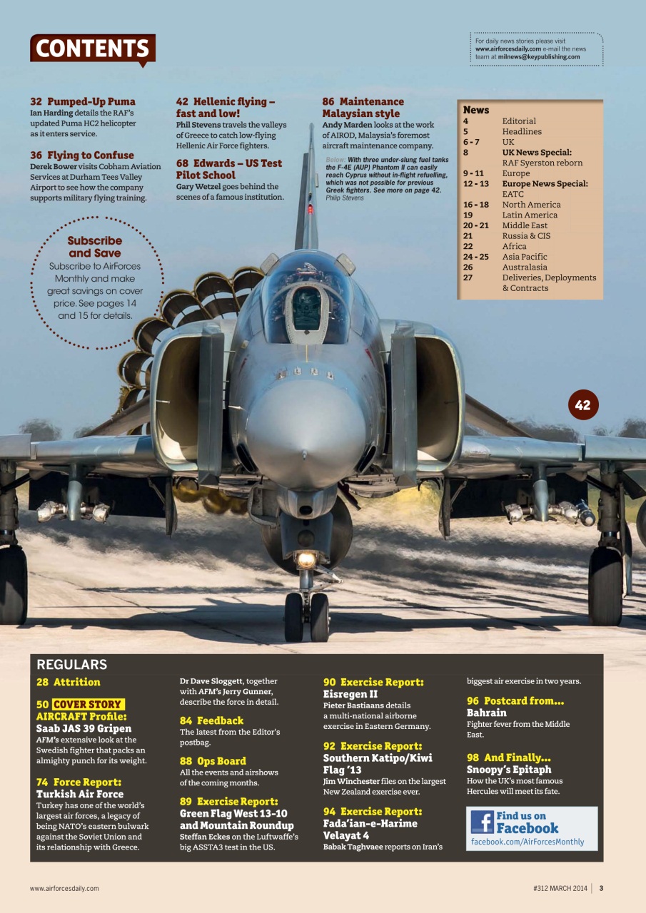 AirForces Monthly Preview Pages