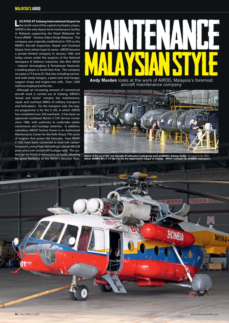 AirForces Monthly Preview Pages