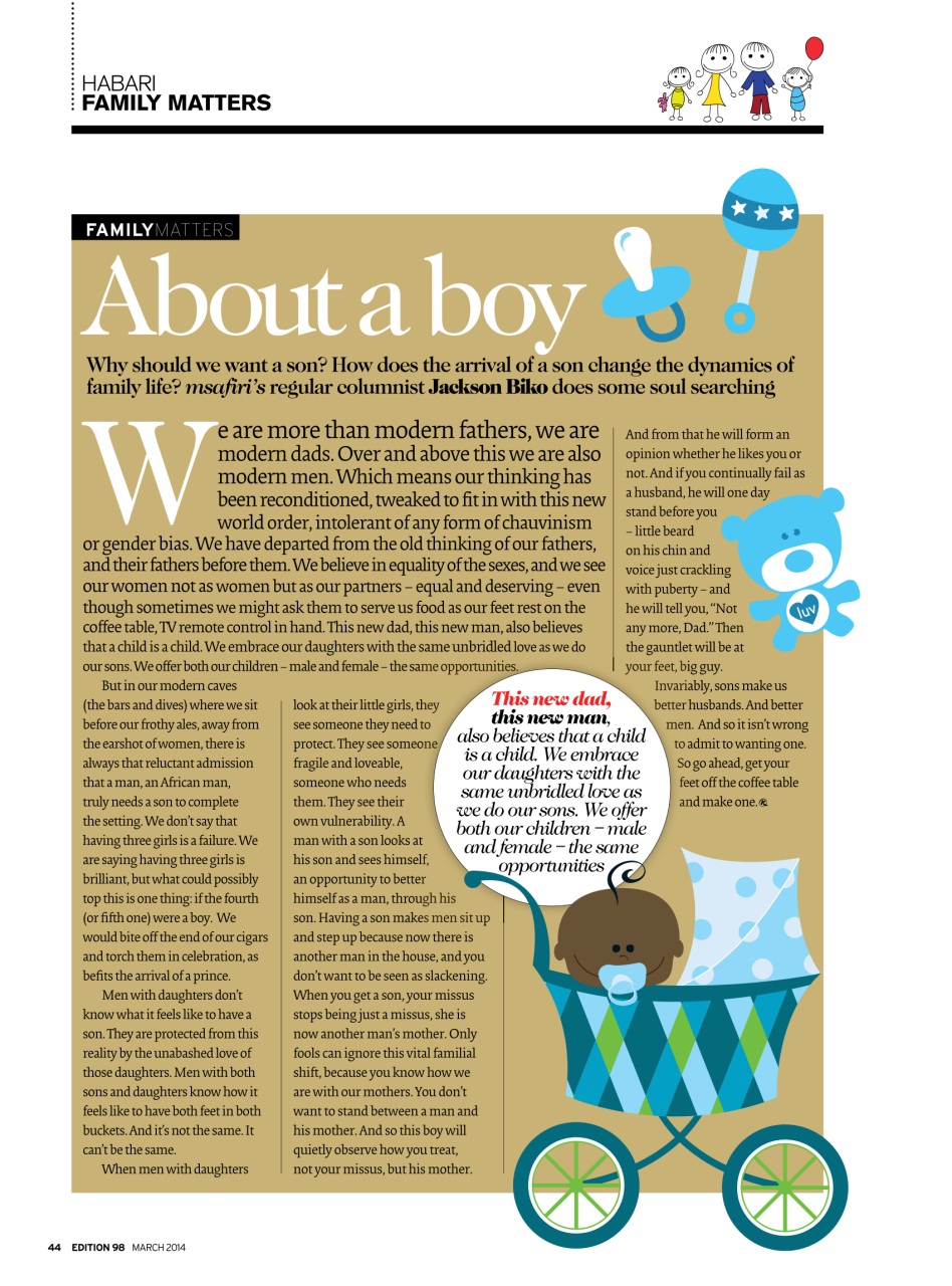 MSAFIRI – Kenya Airways Inflight Preview Pages