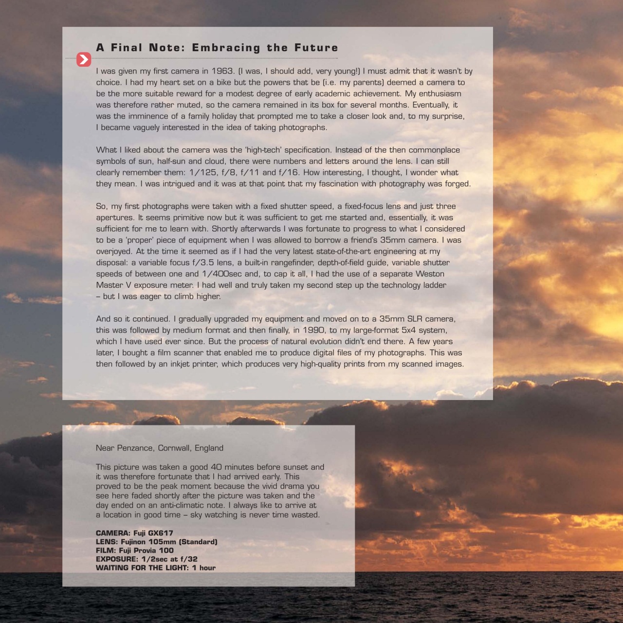 Outdoor Photography Preview Pages