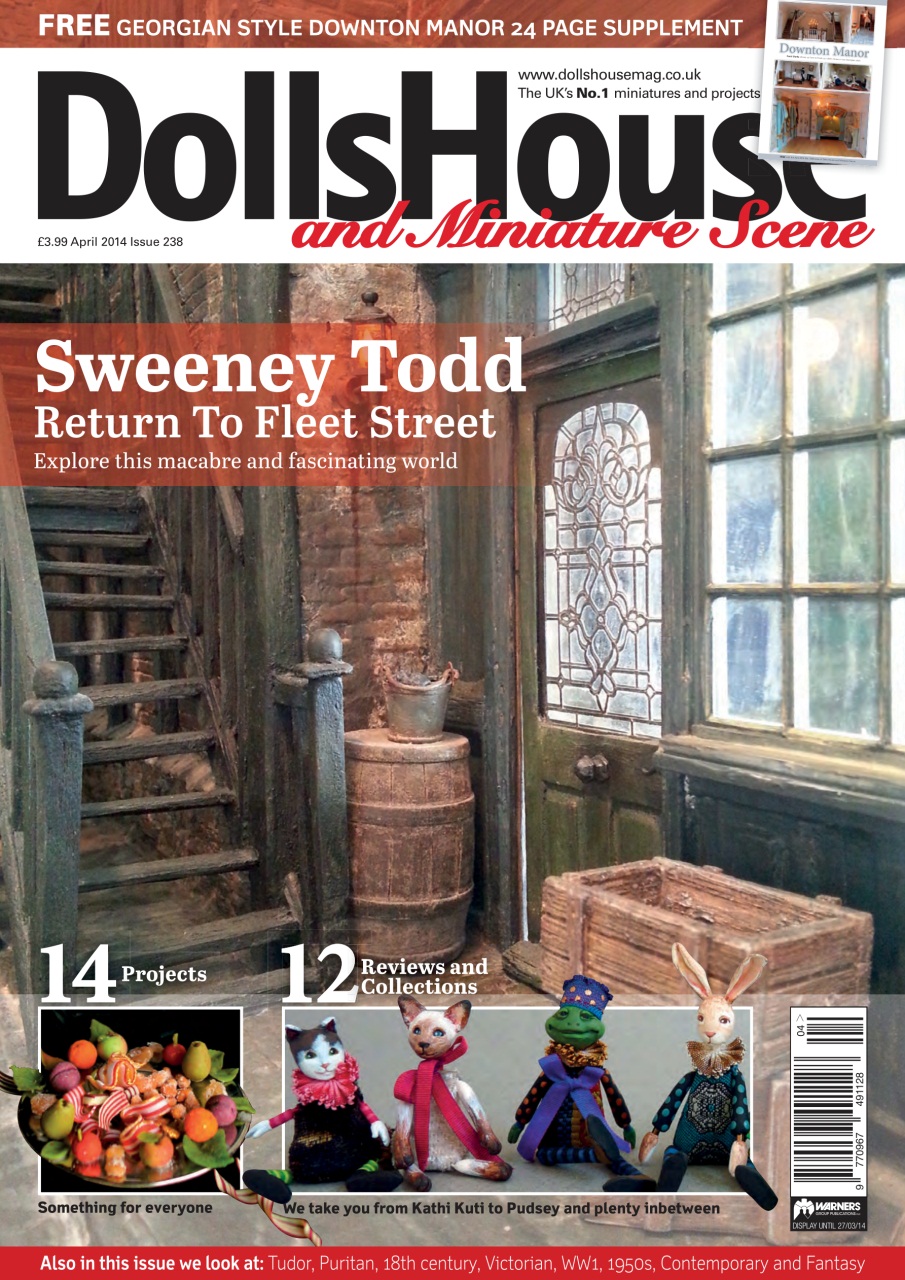 Dolls House and Miniature Scene Preview Pages