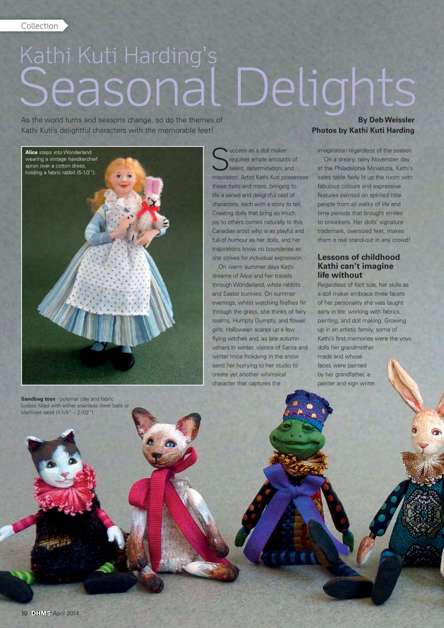 Dolls House and Miniature Scene Preview Pages