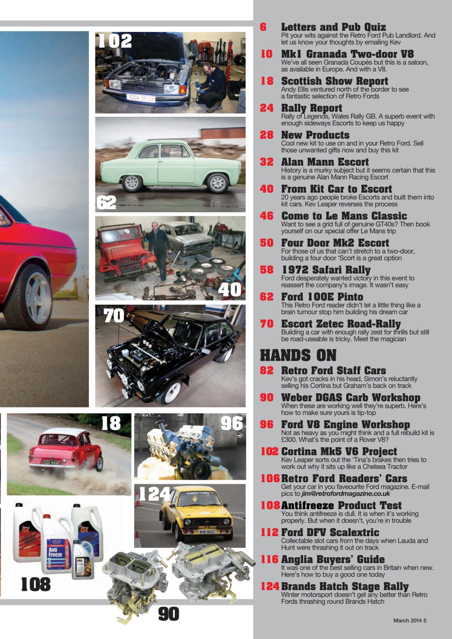 Retro Ford Preview Pages