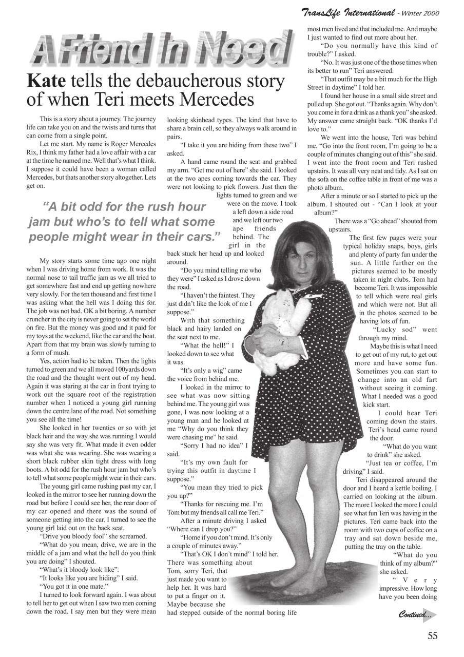 Transliving Magazine Preview Pages