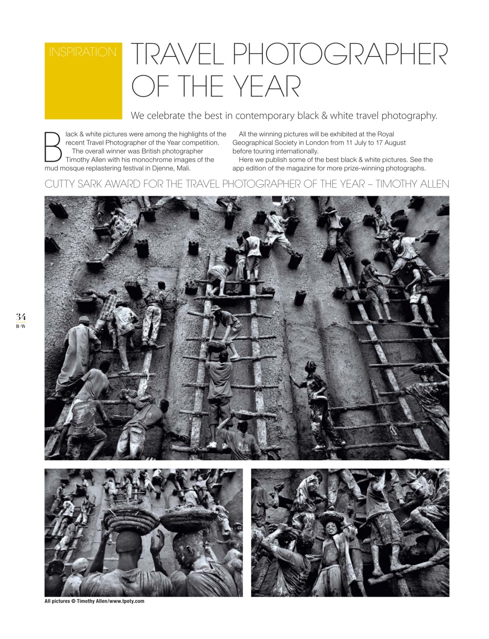 Black+White Photography Preview Pages