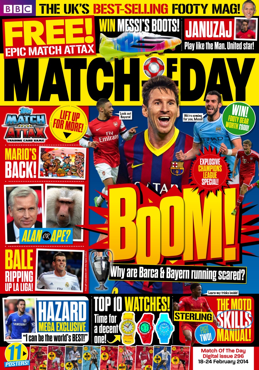 Match of the Day Preview Pages