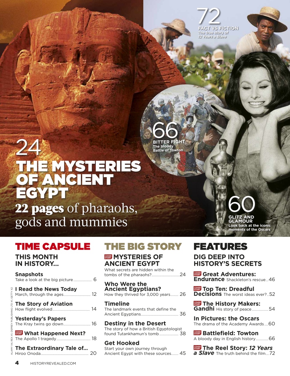 BBC History Revealed Magazine Preview Pages