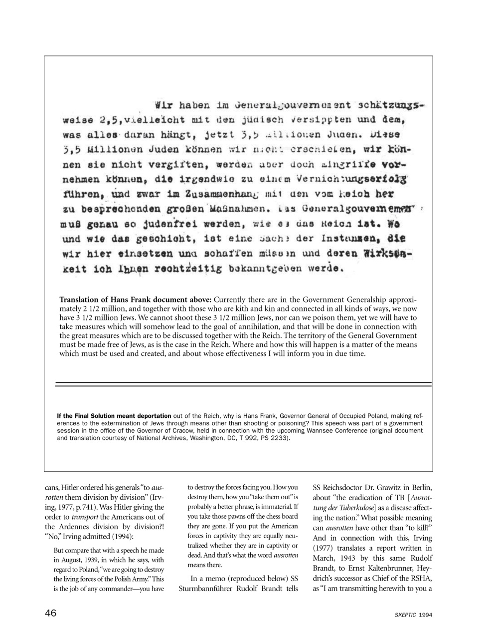 Skeptic Preview Pages