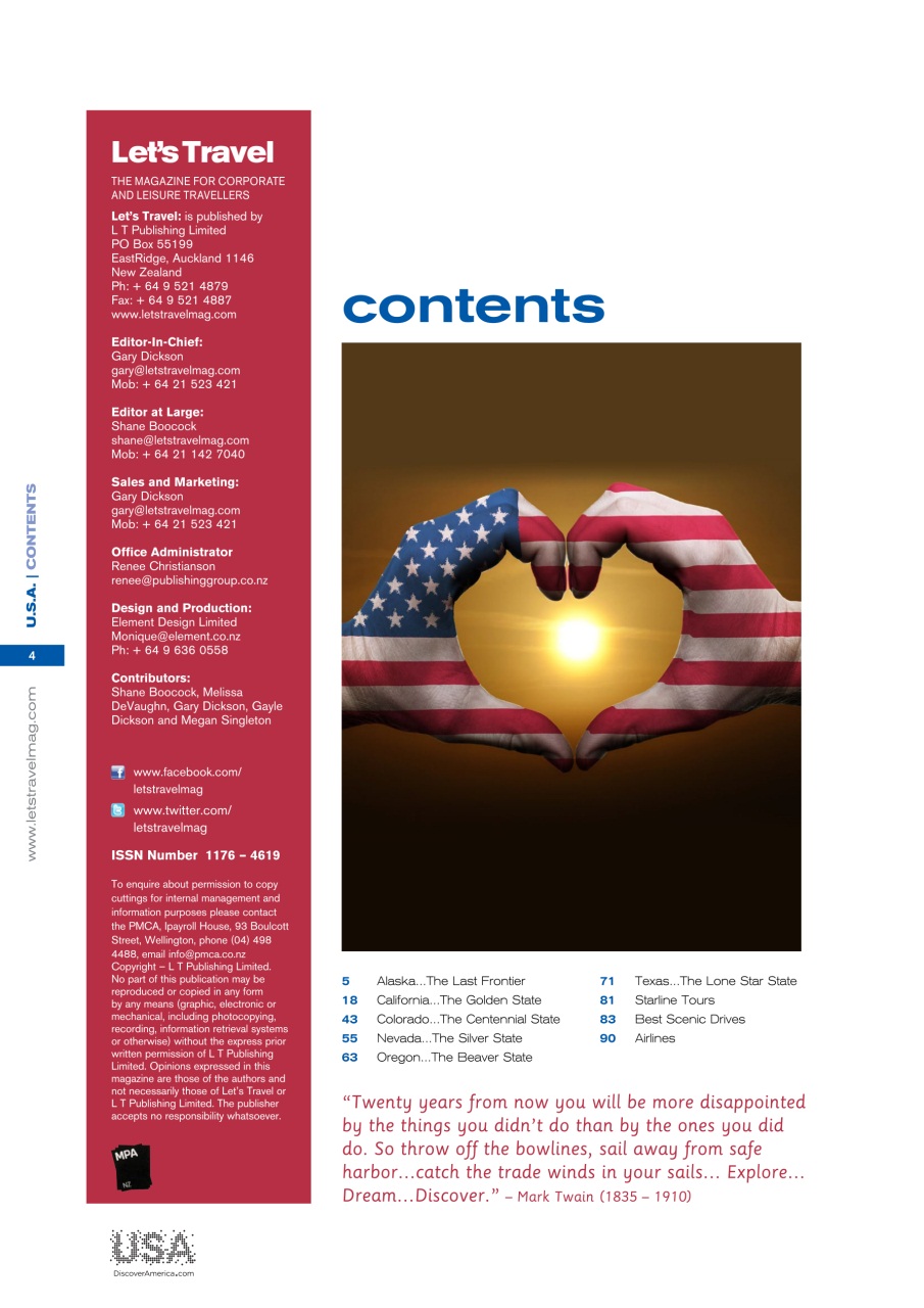 Let’s Travel Preview Pages