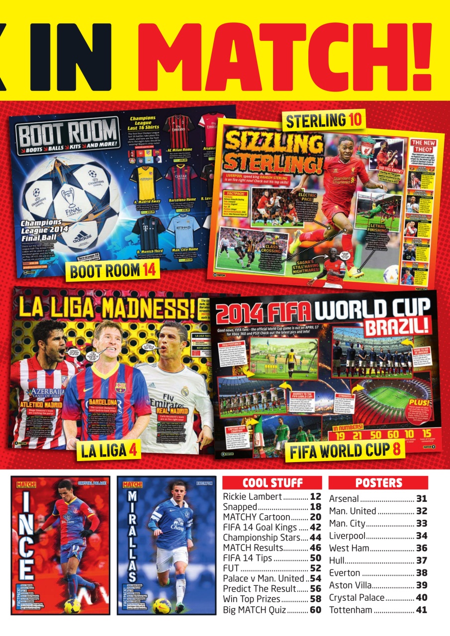 Match Preview Pages