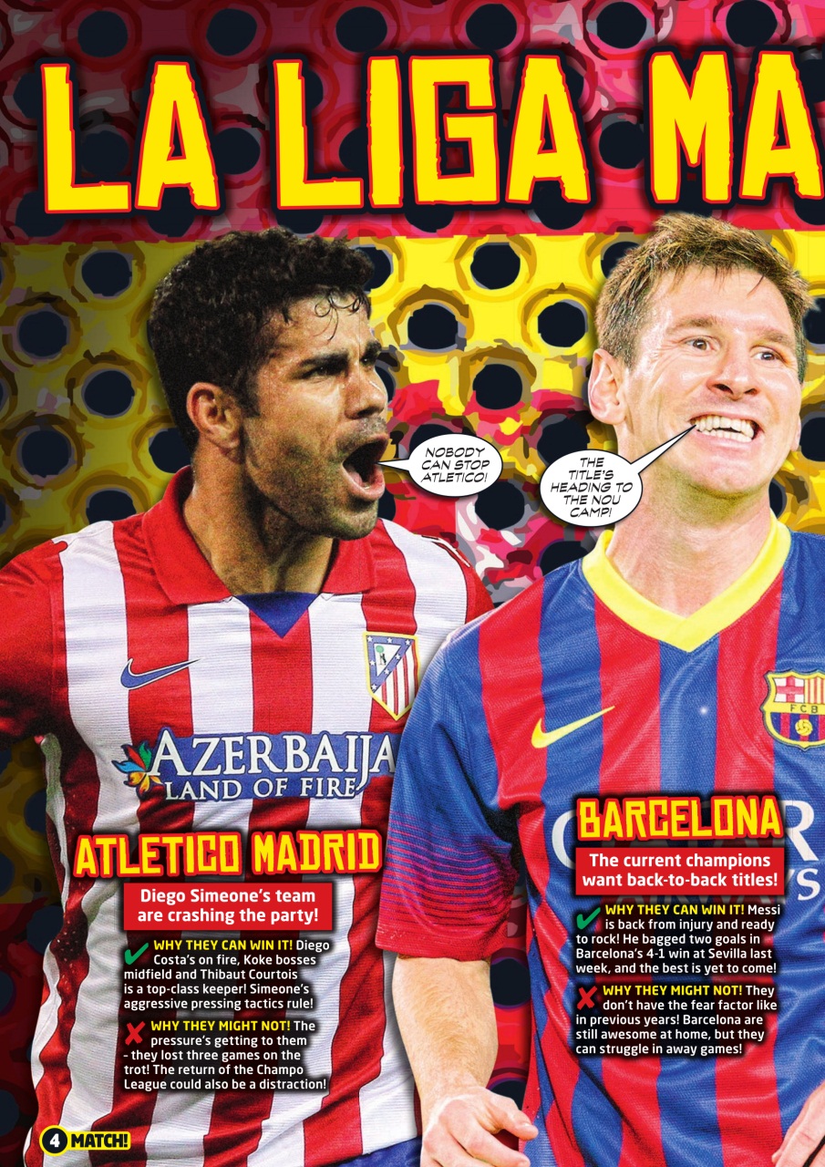 Match Preview Pages