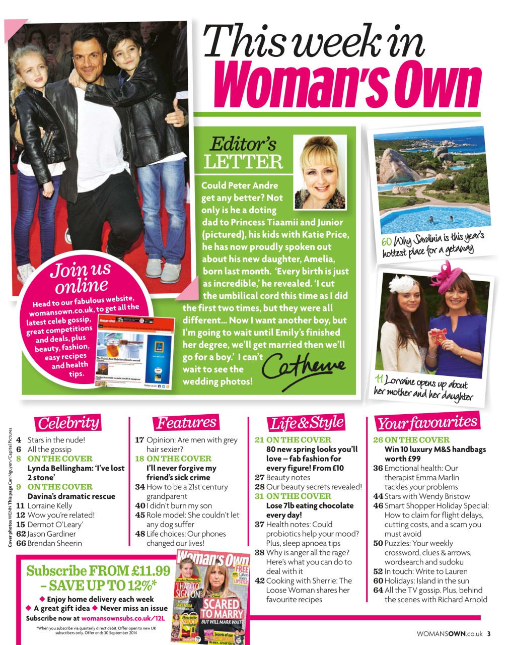 Woman's Own Preview Pages