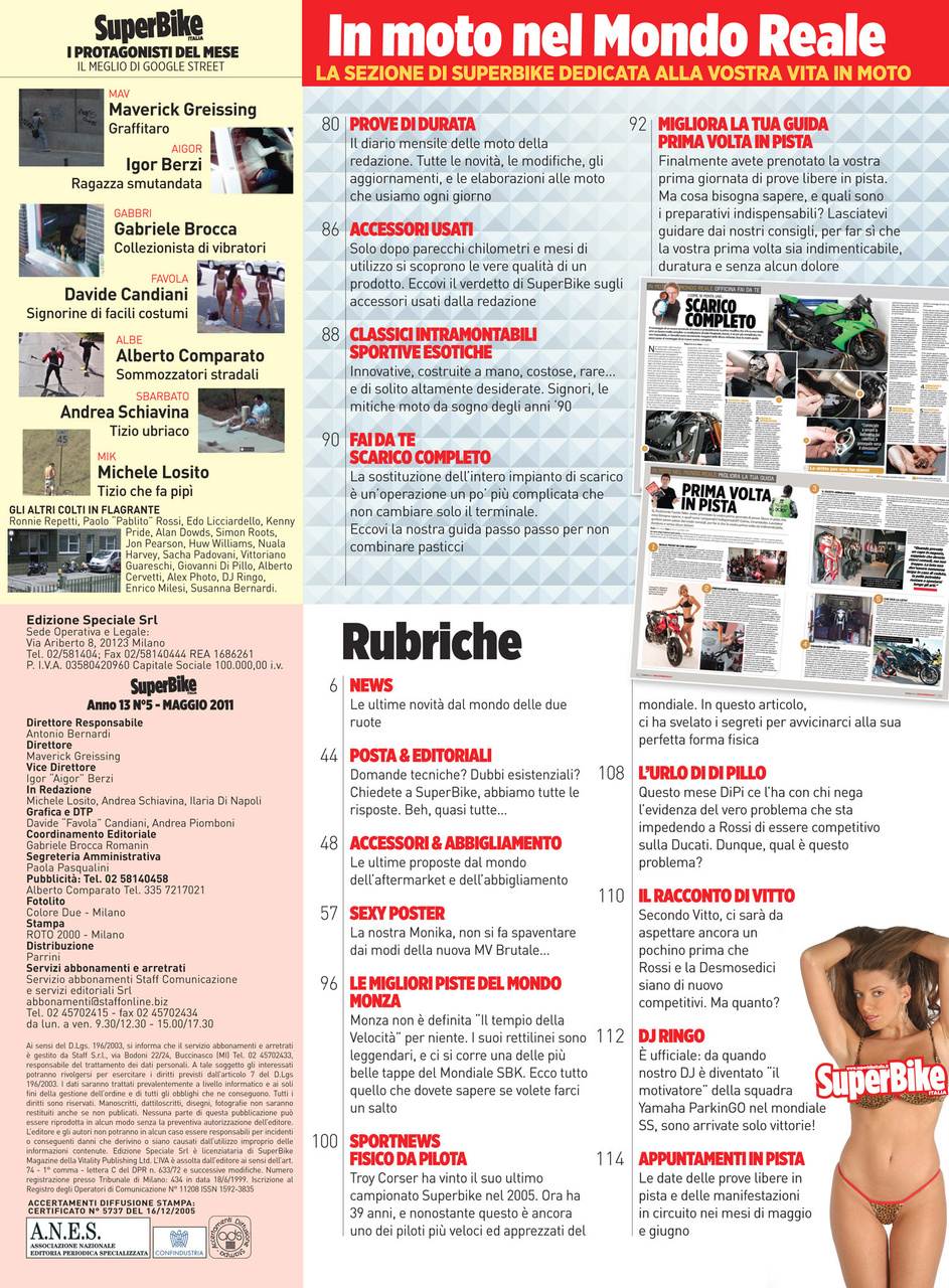 Superbike Italia Preview Pages