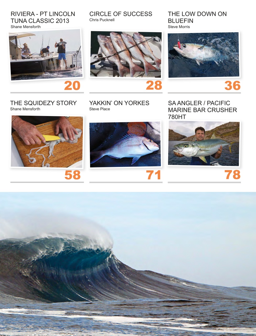 South Australian Angler Preview Pages