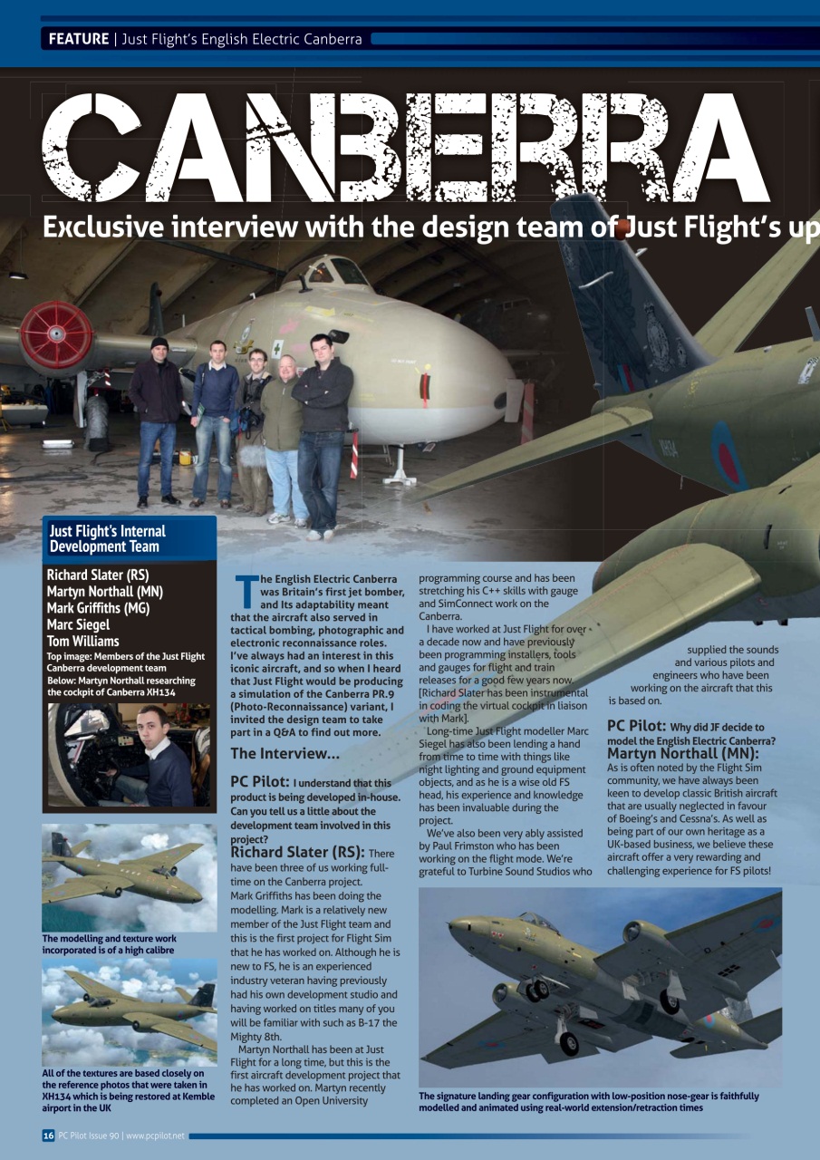 PC Pilot Preview Pages