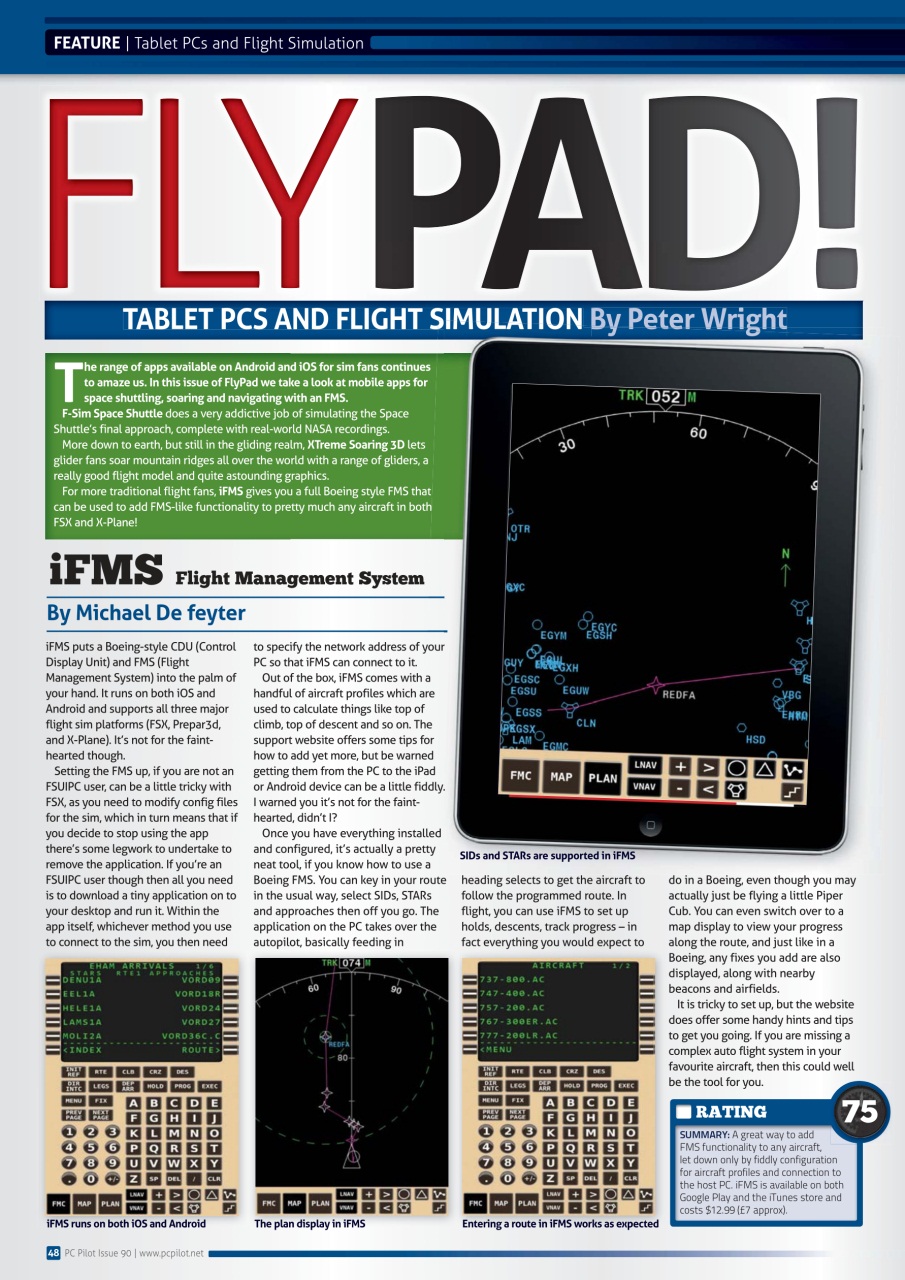 PC Pilot Preview Pages