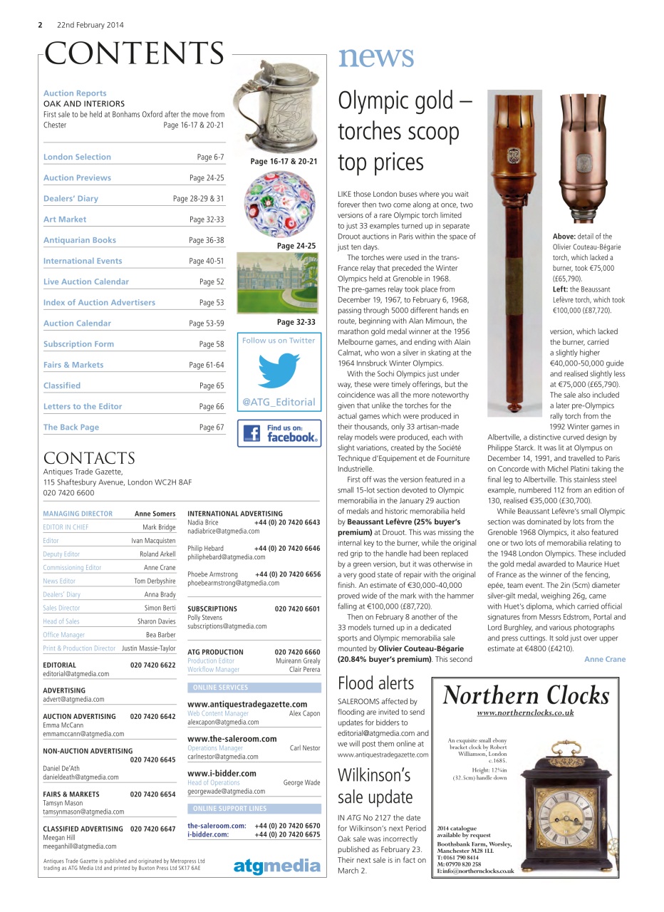 Antiques Trade Gazette Preview Pages
