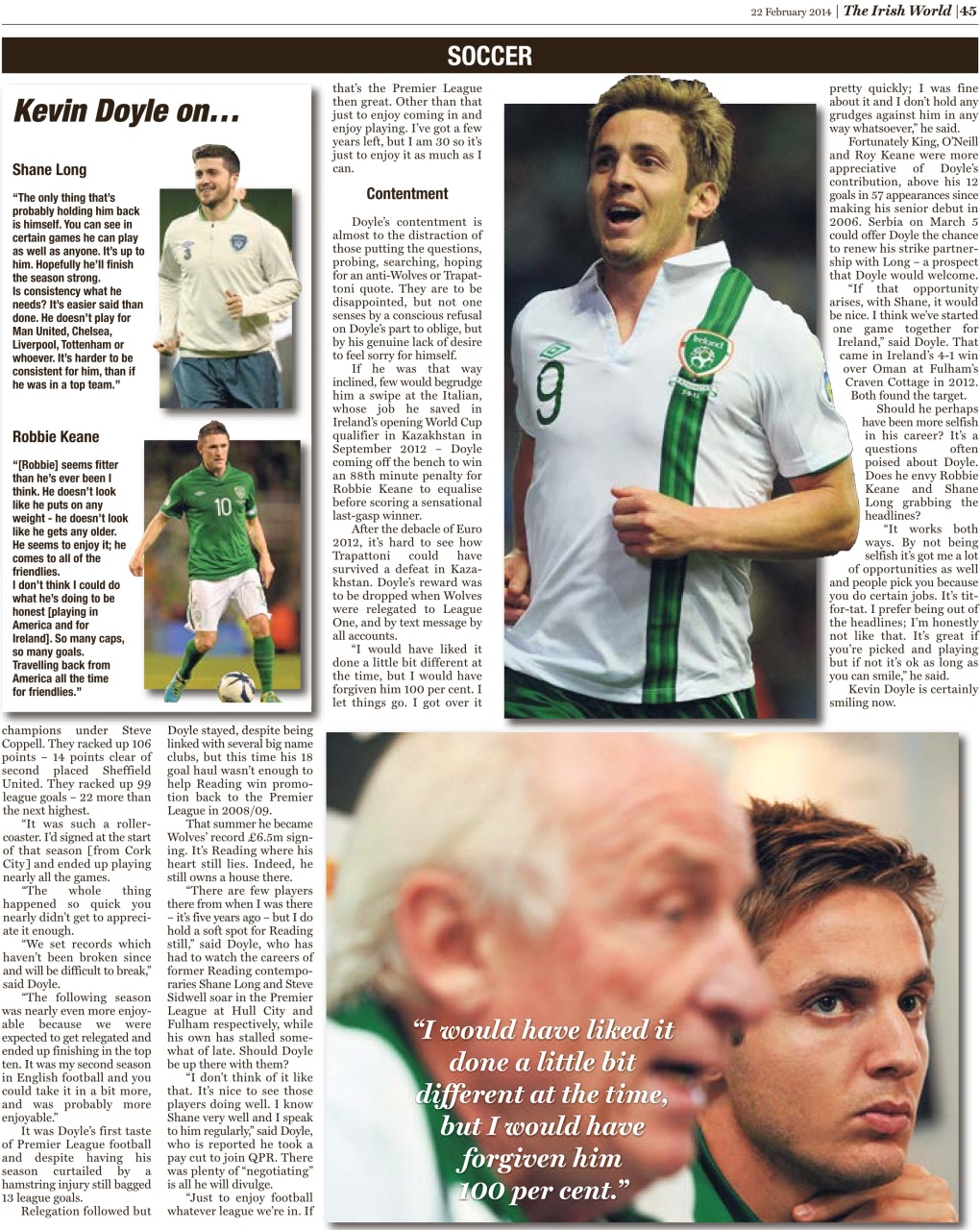Irish World Preview Pages