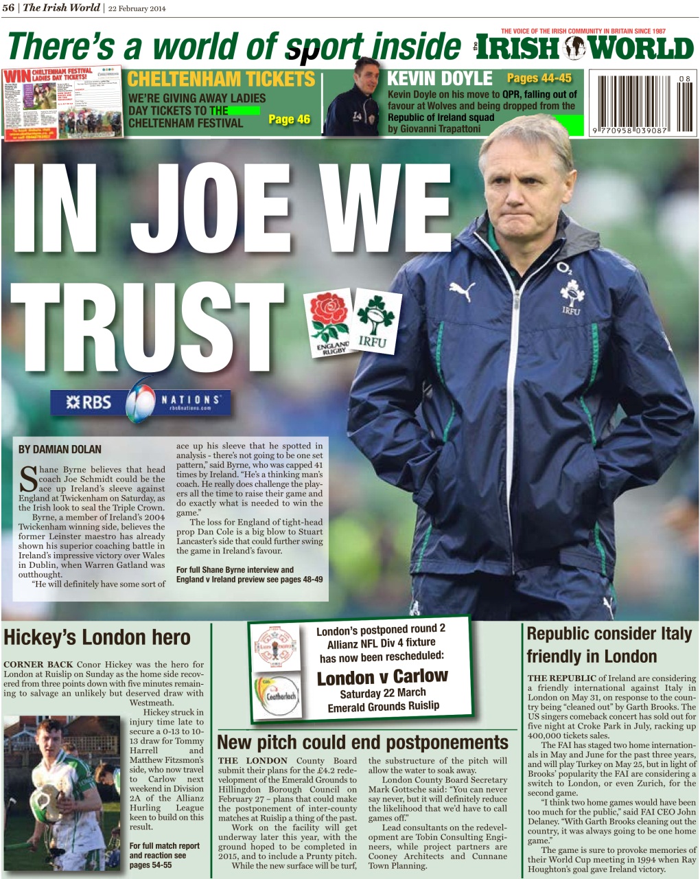 Irish World Preview Pages