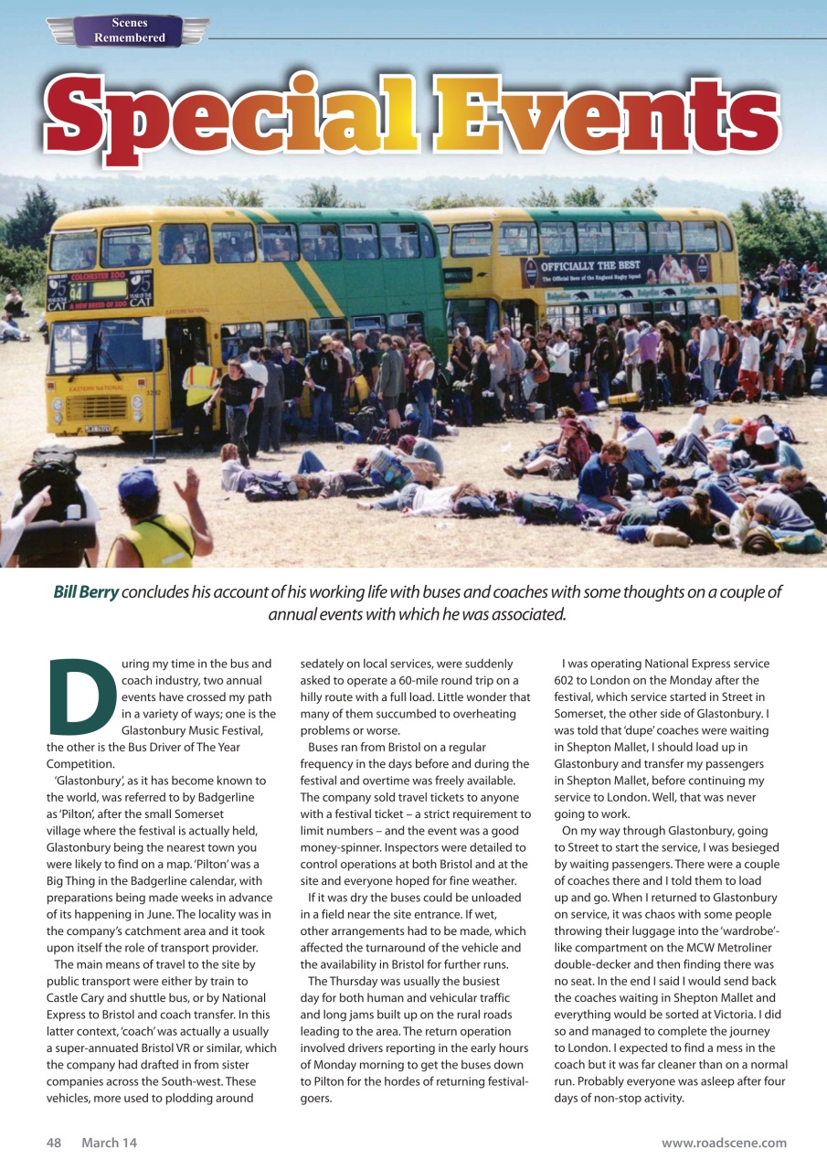 Vintage Roadscene Preview Pages