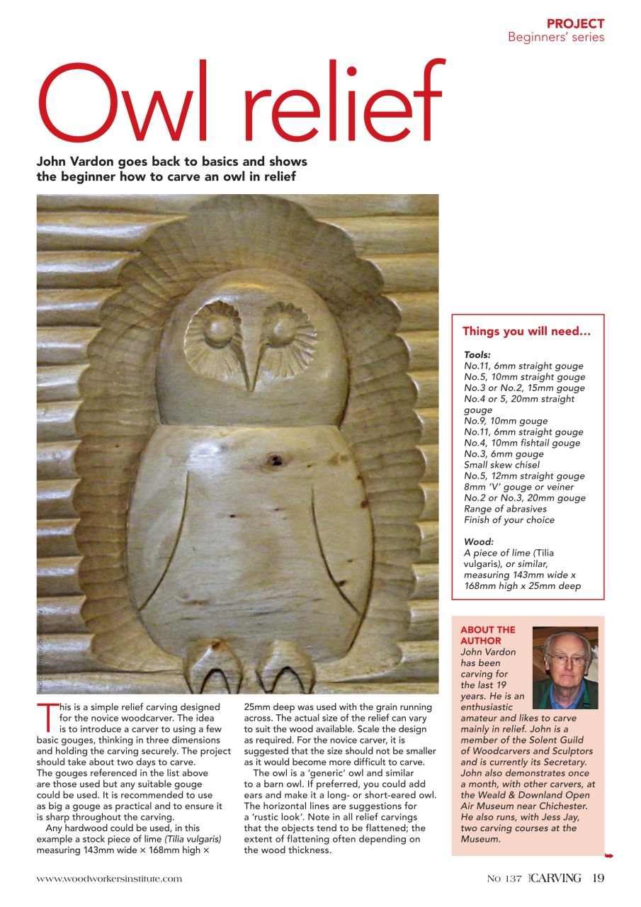 Woodcarving Preview Pages