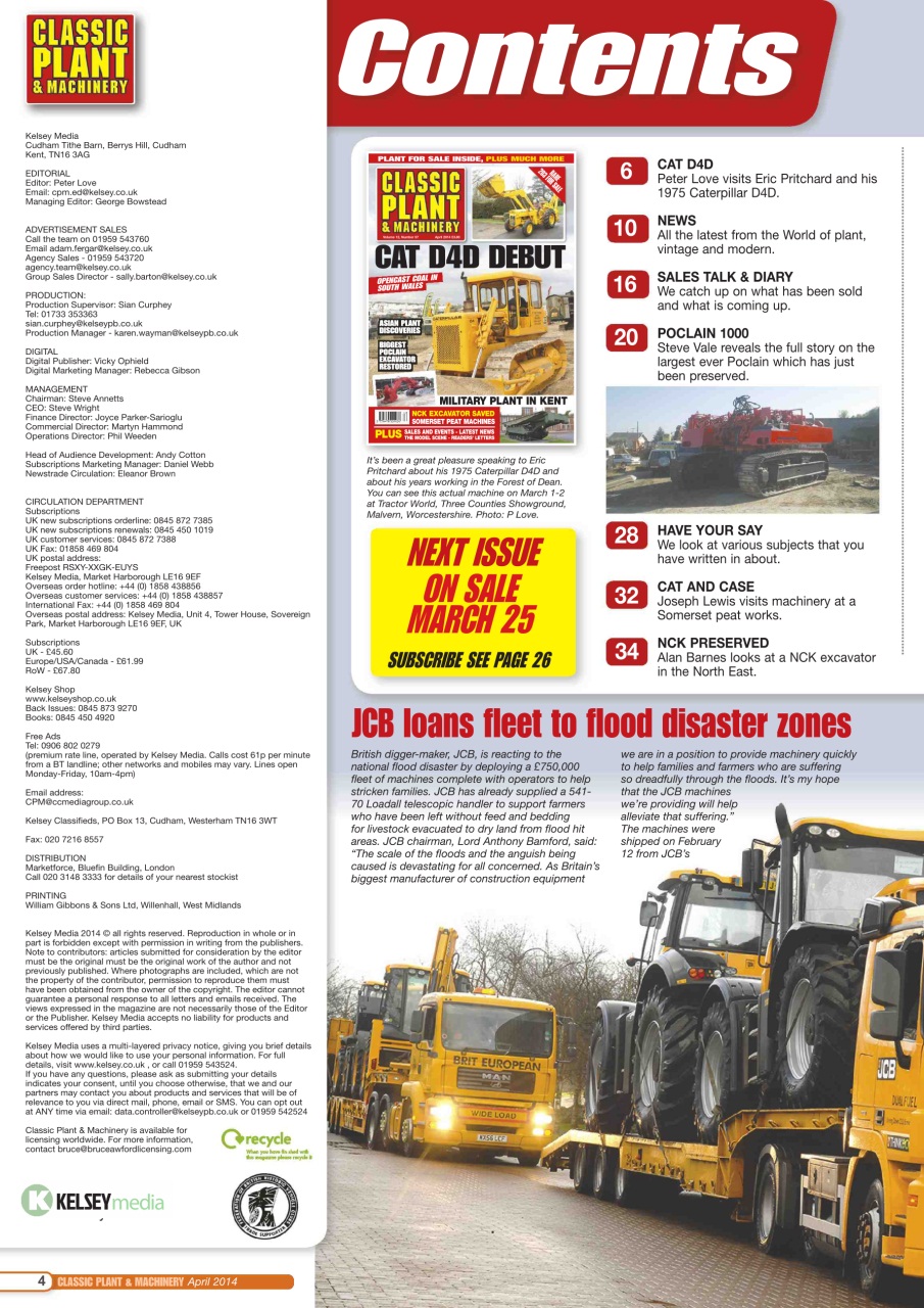Classic Plant & Machinery Preview Pages