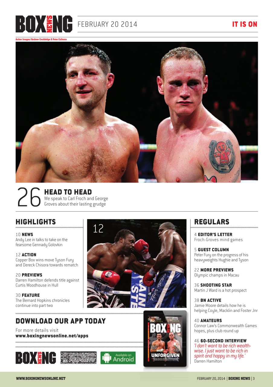 Boxing News Preview Pages